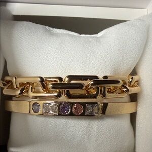 BP- Bangles Gold Bracelet - Command Chain